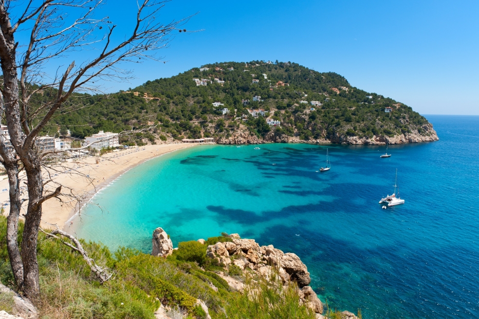 Ibiza pláž